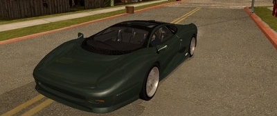 Jaguar XJ220S Black Revel