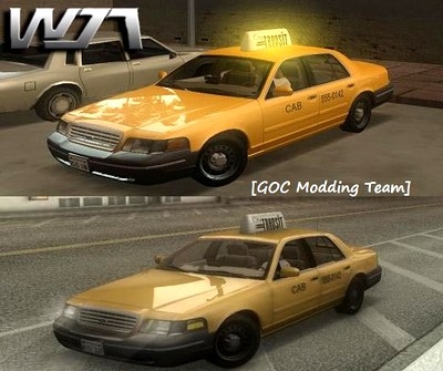 2003 Ford Crown Victoria Taxi cab