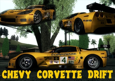 Chevrolet Corvette C6 Drift