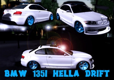 BMW 135i Hella Drift