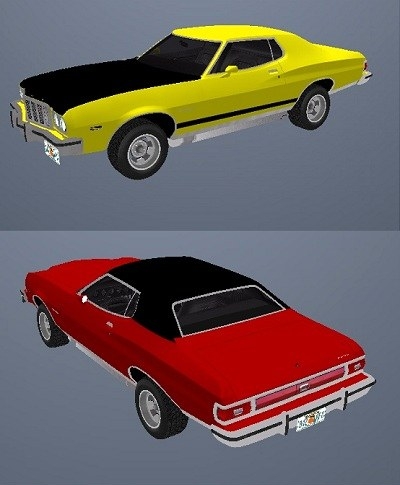 Paintjobs for Ford Gran Torino 1974