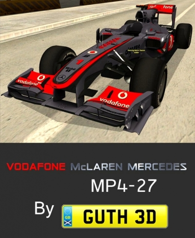 Vodafone McLaren Mercedes MP4-27 F1 2012