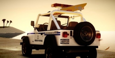 Beach Patrol 1988 Jeep Wrangler