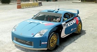 Nissan 350Z Rally Car DiRT2