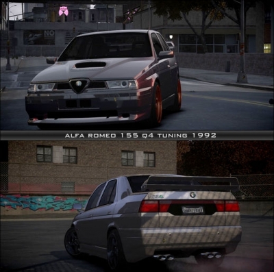 1992 Alfa Romeo 155 Q4 Tuning
