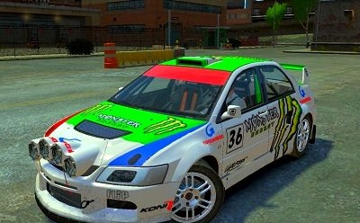 Mitsubishi Lancer EVO IX RallyCross (DiRT2)
