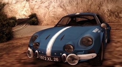 Renault Alpine A110 1600S Rally