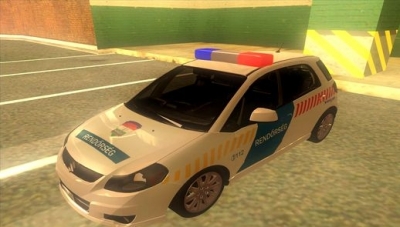 2011 Suzuki SX-4 Hungary Police