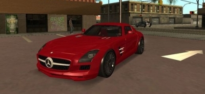 Mercedes-Benz SLS AMG TT Black Revel