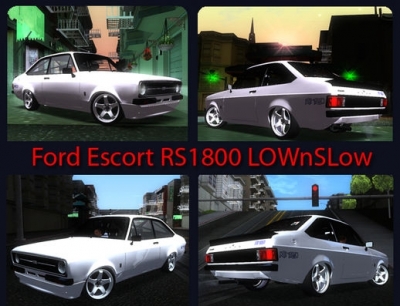 Ford Escort RS1800 LOWnSLow