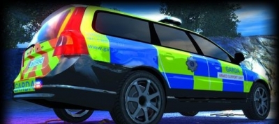Volvo XC70 Garda Car (Police)
