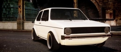 Volkswagen Golf Mk1 Stance