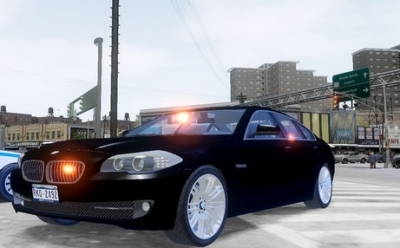 2012 BMW 5 Series F10 - Unmarked Police (ELS)