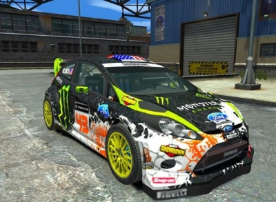 Ford Fiesta RS WRC Gymkhana (DiRT3)