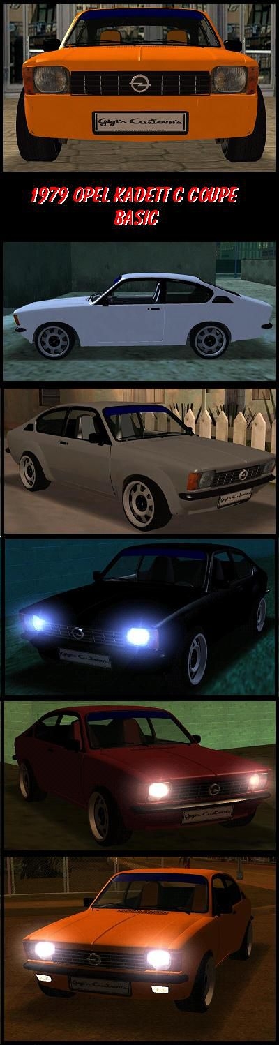 Opel Kadett C Coupe - Basic