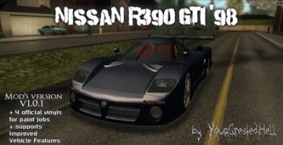 Nissan R390 GT1 98 v1.0.1