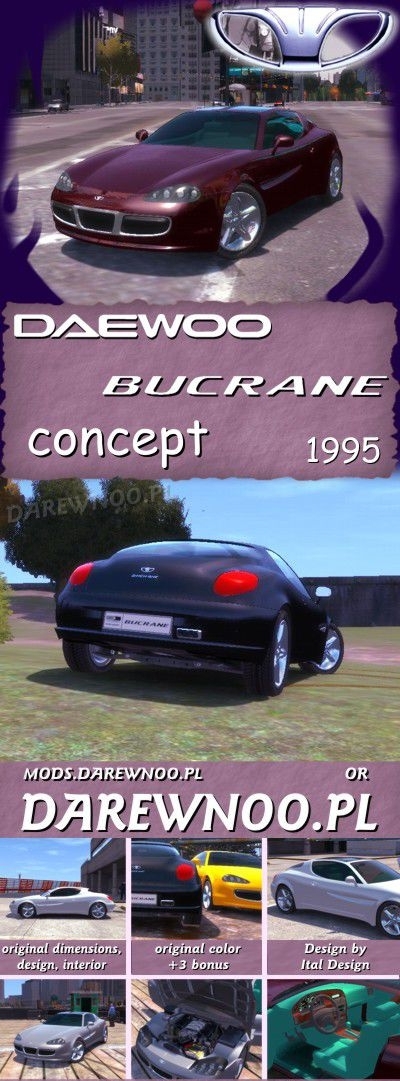 1995 Daewoo Bucrane Concept