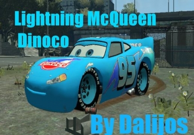 Lightning McQueen Dinoco