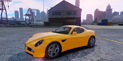 Alfa Romeo 8c stock NFS SHIFT 2