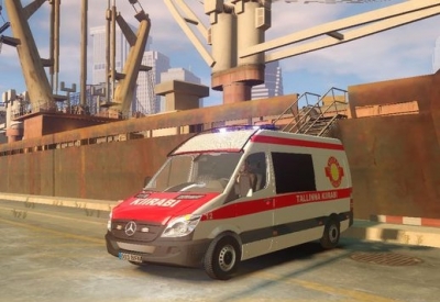 Mercedes Benz Sprinter Estonian Ambulance