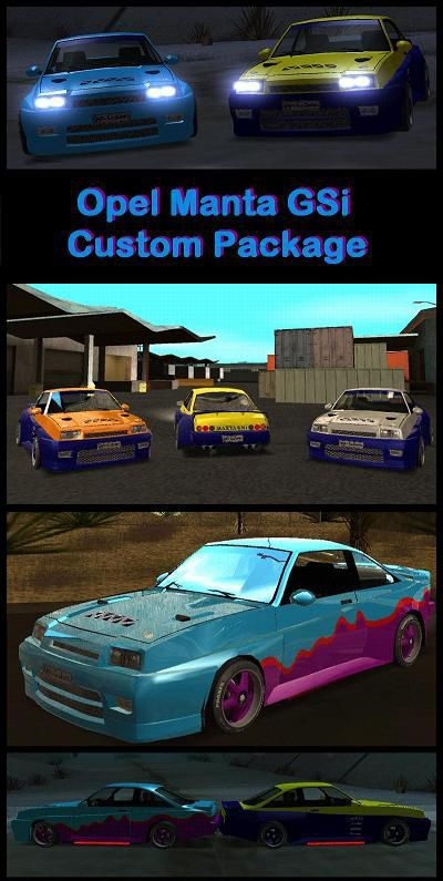 Opel Manta Custom Package