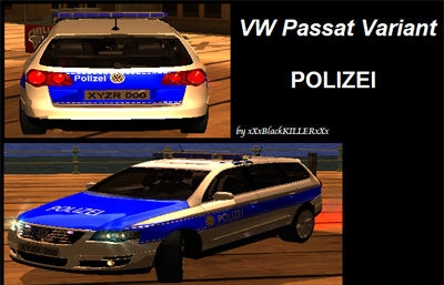 VW Passat Variant Polizei