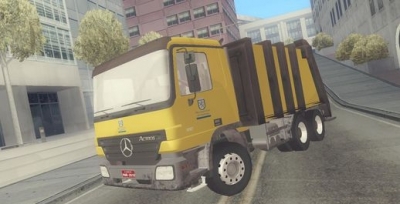 Mercedez Benz Actros de la Basura IM Santiago (Garbage)