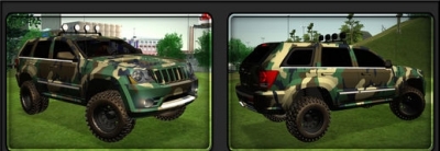 2012 Jeep Grand Cherokee SRT8 Camo