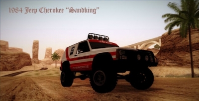 Jeep Cherokee 1984 Sandking