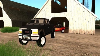 1998 GMC Sierra with Trailer