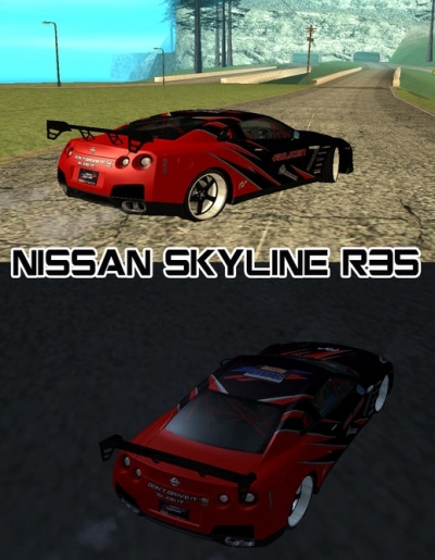 Nissan Skyline R35 Drift Tune