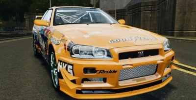 Nissan Skyline R34 GT-R Tezuka Goodyear D1 Drift