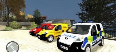 Peugeot Bipper Police AA Royal Mail Vans