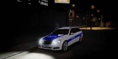 Mercedes Benz E350 German Police [ELS]