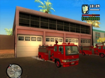 Hino Ranger Fire Truck Fixed