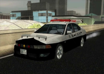 Mitsubishi Galant VR6 Japanese Police