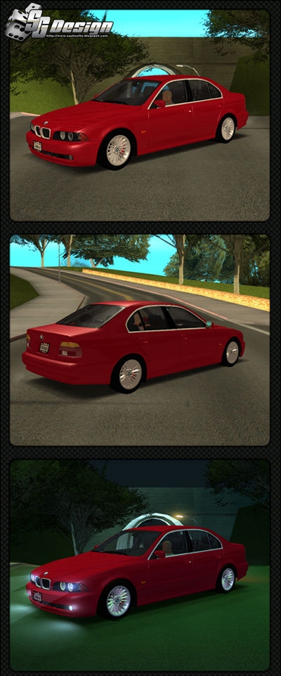 BMW E39 Facelift 01 - Stock