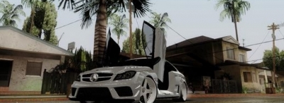 Mercedes Benz C63 AMG Black Edition [ImVehLM]