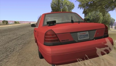 Undercover ALPR Ford Crown Victoria