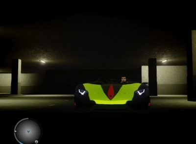 Lamborghini Aventador J Paintjob