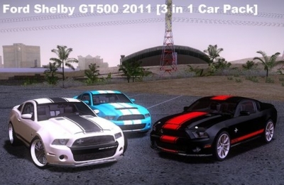 Ford Shelby GT500 [3 in 1 Pack] 2011