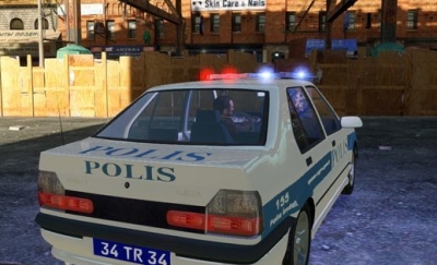 Renault 19 Turkish Police