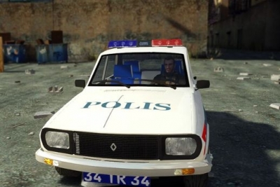 Renault 12 Turkish Police v.2