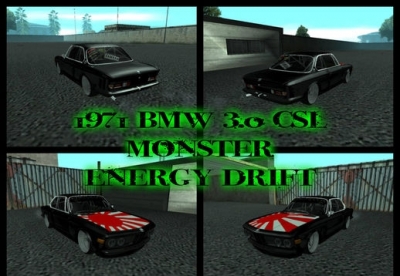 1971 BMW 3.0 CSL Monster Energy Drift