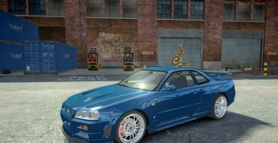 Nissan Skyline GT-R R34 Fast and Furious 4