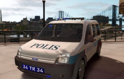 Ford Transit Connect Turkish Police ELS