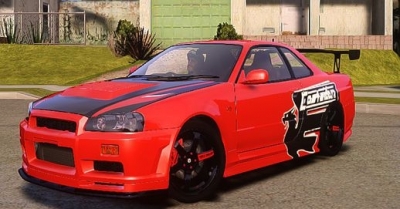 Nissan Skyline GT-R R34 Underground Style