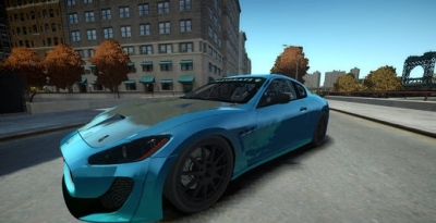 Maserati GranTurismo MC 2009 Paint Job