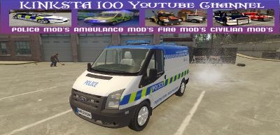 British Manchester Police Ford Transit