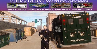 Police Swat Assault Truck